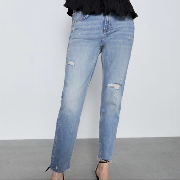 Zara Denim - Zara Slim Boyfriend Jeans